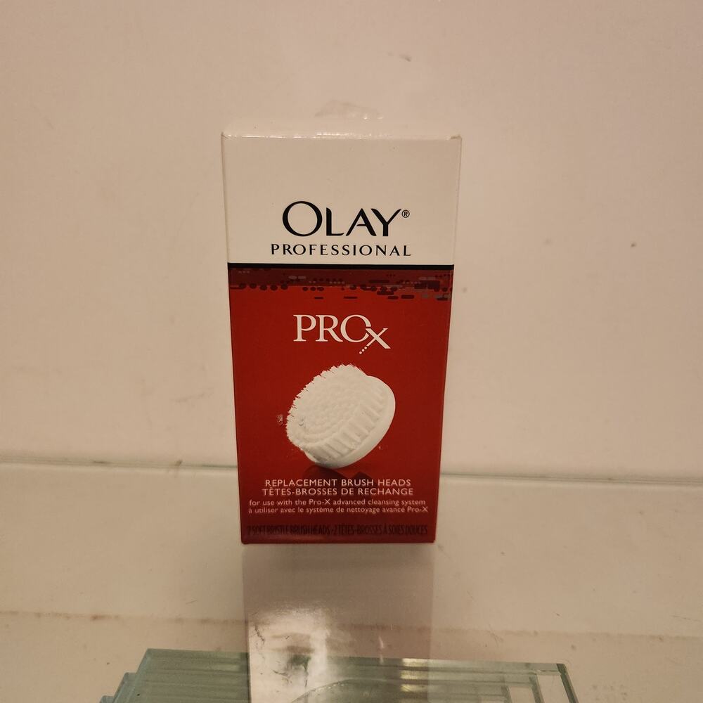 NIP Olay Professional ProX Replacement Brush Heads 2 Count
